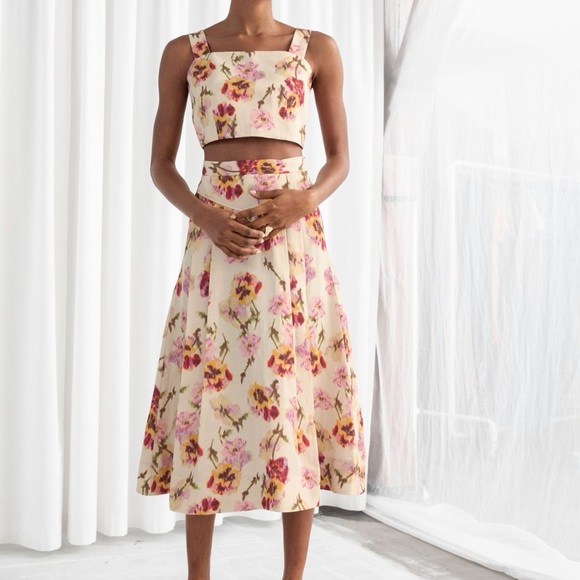 & Other Stories Dresses & Skirts - NWT &Other Stories Linen Blend Skirt